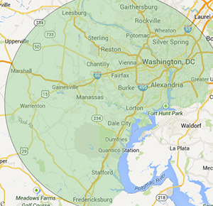 Moving Company Service Area